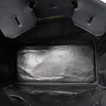 Birkin 40 Noir Clemence Gold Plated [B] Stamp - Image 11