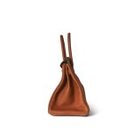 Birkin 30 Cuivre Taurillon Saddle Palladium Plated Z Stamp - Image 9