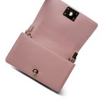 Pink Nude / Pink Clair Boy Bag Small Caviar Quilted LGHW - Image 11