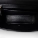 Black Caviar Quilted Mini Square Flap SHW - Image 14