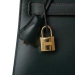 Kelly 28 Vert Fonce Box Calfskin Gold Plated [A] Stamp - Image 17