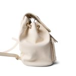 White Caviar Quilted Business Affinity Backpack LGHW - Image 2