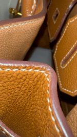 Birkin 30 Gold Togo Gold Plated A Stamp - Image 18