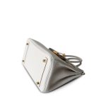 Birkin 25 Gris Pale Togo Gold Plated B Stamp - Image 11