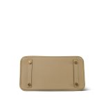 Birkin 25 Trench Veau Togo Gold Plated A Stamp - Image 13