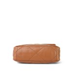 23C Caramel Lambskin Quilted 19 Flap Small Mixed Hardware - Image 2