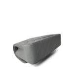 20C Grey Caviar Quilted Classic Flap Small LGHW - Image 11