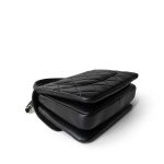 23B Black Trendy CC Lambskin Quilted Small Light Gold Hardware - Image 10