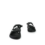 20C Black Rubber CC Velcro Strap Sandals Size 40 - Image 3