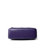 24C Purple Shiny Lambskin Coco Trip Flap Bag LGHW - Image 5