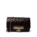 Golden Class Burgundy Quilted Patent Wallet On Chain LGHW - Image 14
