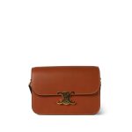 Celine Brown Classique Triomphe Natural Calfskin Bag - Image 2