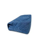 20B Blue Denim Quilted CC Single Flap Jumbo SHW - Image 9