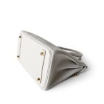 Birkin 25 Gris Pale Togo Gold Plated B Stamp - Image 13