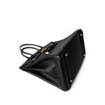 Birkin 35 Noir Ardennes Gold Plated [F] Stamp - Image 13
