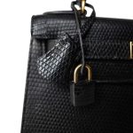 Kelly Sellier 28 Black Lizard Gold Plated (Y) Stamp - Image 10