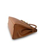 Kelly 32 Gold Epsom Gold Plated B Square Stamp - Image 12