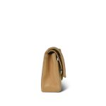 Beige Lambskin Quilted Classic Flap Medium GHW - Image 7