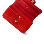 Red Python Medium Classic Double Flap LGHW - Image 12