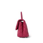 20A Fuchsia Caviar Quilted Small Coco Handle LGHW - Image 3