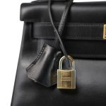 Kelly Sellier 28 Retourne Black Box Calfksin Gold Plated (Z) Stamp - Image 2