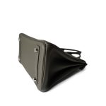 Birkin 25 Vert De Gris Togo Palladium Plated Y Stamp - Image 7