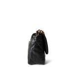 23S Black Lambskin Quilted 19 Flap Small Mixed Hardware - Image 10