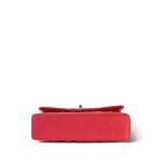 22P Red Caviar Quilted Medium Classic Flap Light Gold Hardware - Image 7