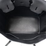 Birkin 30 Black Togo Palladium Plated A Stamp - Image 10