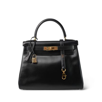 Kelly Sellier 28 Retourne Black Box Calfksin Gold Plated (Z) Stamp