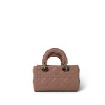Lady D-Joy Rose des Vents Lambskin Cannage Micro - Image 5