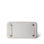 Birkin 25 Gris Pale Togo Gold Plated B Stamp - Image 12