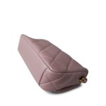 24P Pearly Pink Charm Single Flap Aged Gold Hardware - Image 8