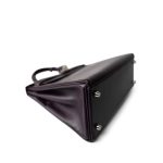 Kelly 28 Raisin Box Calfskin Palladium Plated [G] Stamp - Image 8