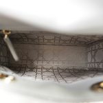 Opaline Gray Pearlescent Cannage Lambskin - Image 13