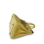 Birkin 25 Jaune Poussin Togo Palladium Plated W Stamp - Image 9