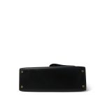 Black Vintage Hermes Himaraya Crocodile Gold Plated (P) Stamp - Image 12