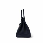 Birkin 30 Bleu Nuit Veau Togo Rose Gold Plated D Stamp - Image 8