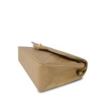 Light Beige Lambskin Quilted Classic Flap Medium GHW - Image 7