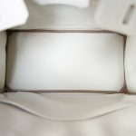 Birkin 25 Gris Pale Togo Gold Plated B Stamp - Image 15