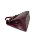 Kelly 28 Rouge H Box Calfskin Gold Plated O Circle Stamp - Image 19