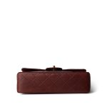 Vintage Red Lambskin Quilted Classic Flap Small GHW - Image 6
