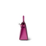 Mini Kelly Sellier Magnolia Veau Epsom Palladium Plated C Stamp - Image 6