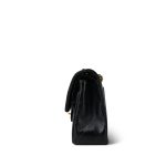 Black Lambskin Quilted Classic Flap Small Gold Hardware - Image 2