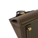 Birkin 25 Sellier Etoupe Epsom Gold Plated Z Stamp - Image 17