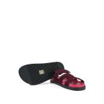 Chypre Sandals Rouge Marsala Suede Goatskin Size 36 - Image 11