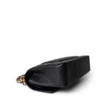 Black Caviar Quilted Classic Flap Medium Gold Hardware - Image 4