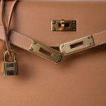Kelly 28 Sellier Naturel Courchevel Gold Plated [A] Stamp - Image 20
