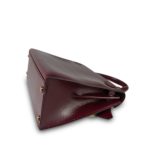 Kelly 28 Rouge H Box Calfskin Gold Plated O Circle Stamp - Image 18