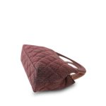 Pink Denim Nano Kelly Shopper Aged Gold Hardware - Image 6